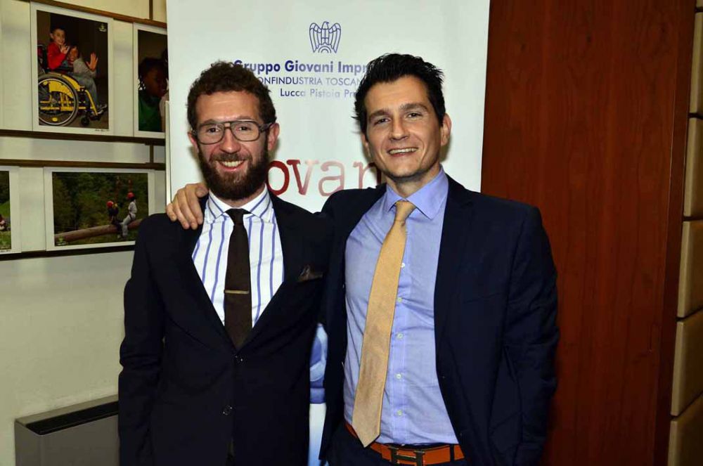 il Presidente Ranaldo con il vice Presidente Gramigni