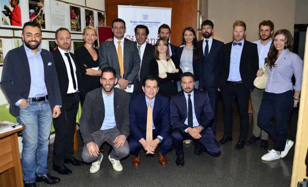 La squadra del Presidente Ranaldo al completo